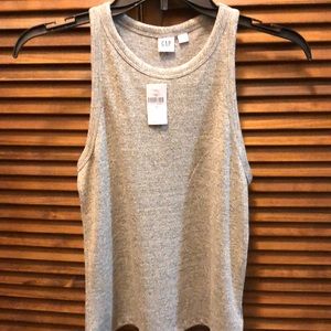 New gap xsmall gold shimmery tank top